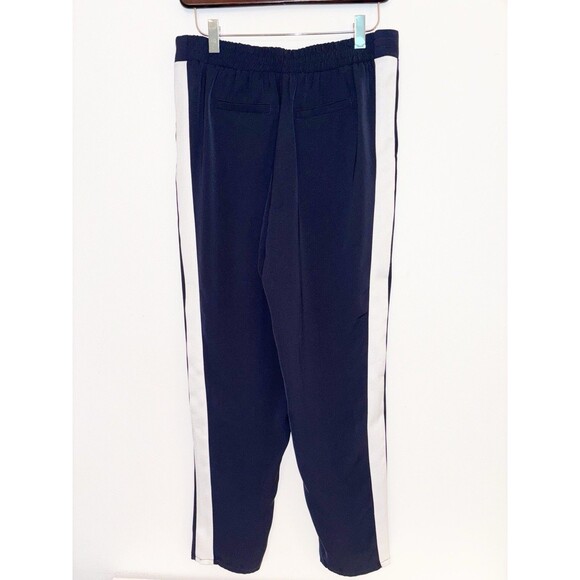 Fourteenth Place Womens Pants Small Blue With White Stripe Pants Cropped - Picture 5 of 7